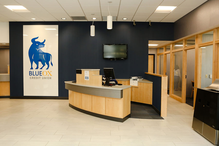 Blue Ox Credit Union Front Desk